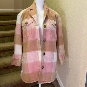 Old Navy plaid soft utility jacket 🧥